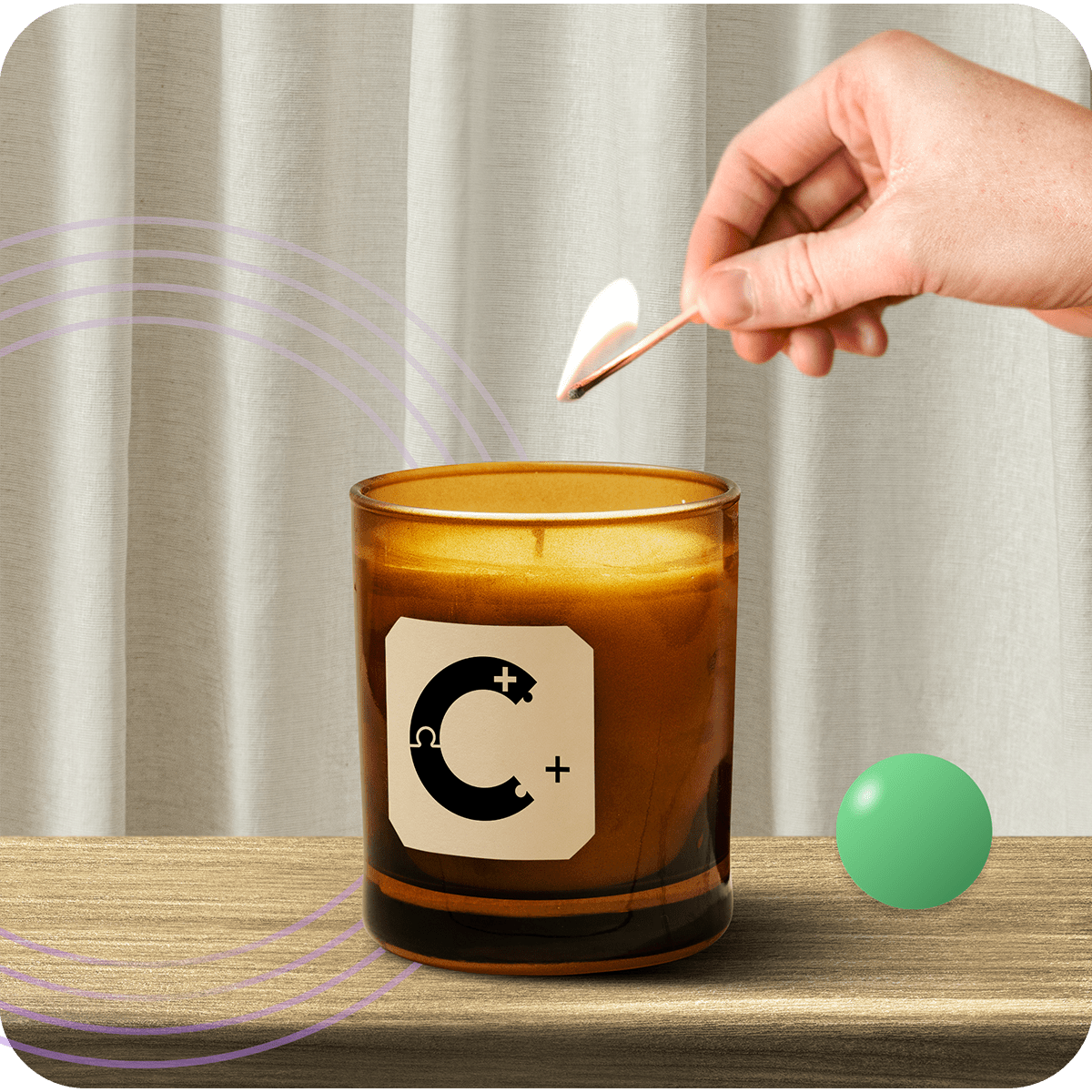 complement candles min-min